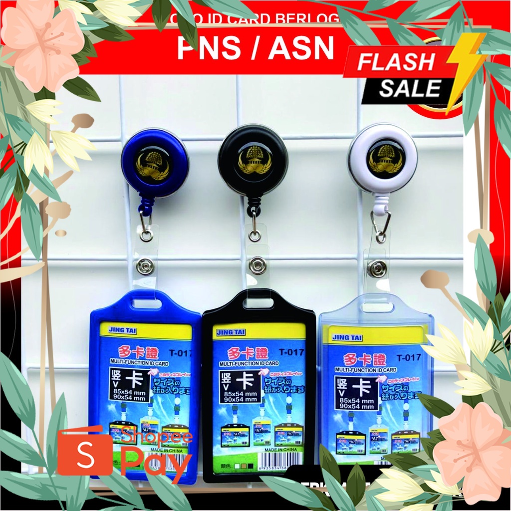 

SRAGAM HARI PAHLAWAN //Korpri ASN PNS Yoyo logo Nametag ID Card Holder