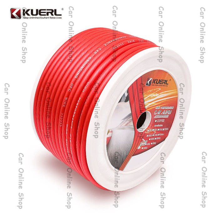 Kabel 8 AWG Setrum Power Aki Ground 8awg audio mobil Jual Meteran