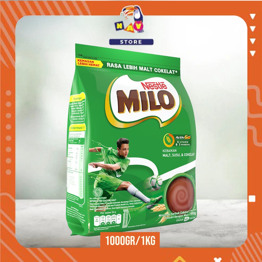 

Milo Active Go NPro 960gr