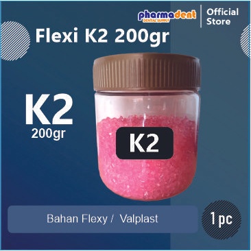 Bahan Valplast Gigi Flexi Warna K2 200gr