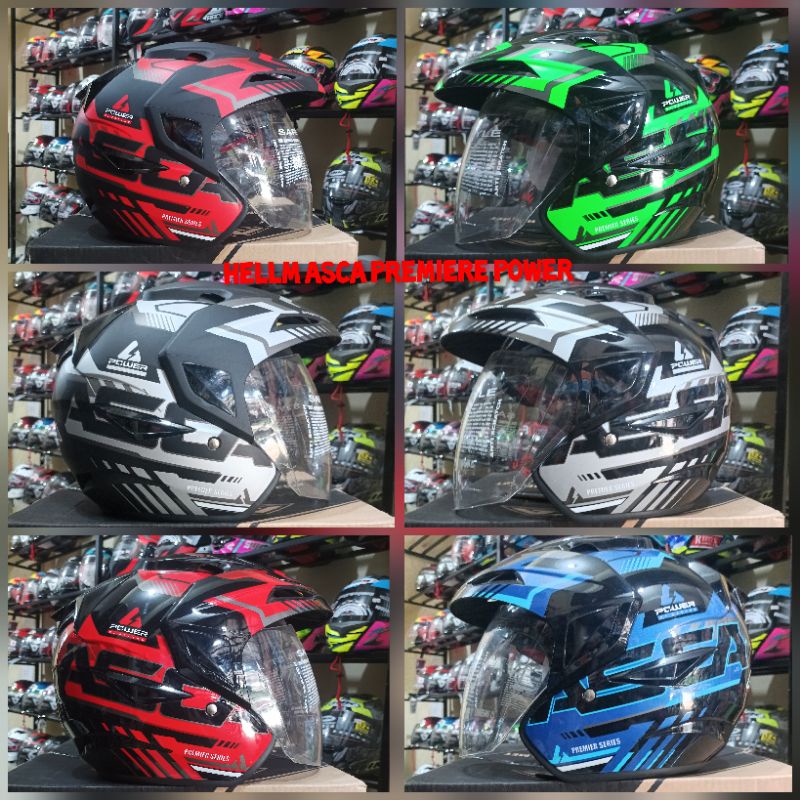 Helm ASCA Premiere POWER Doble Visor