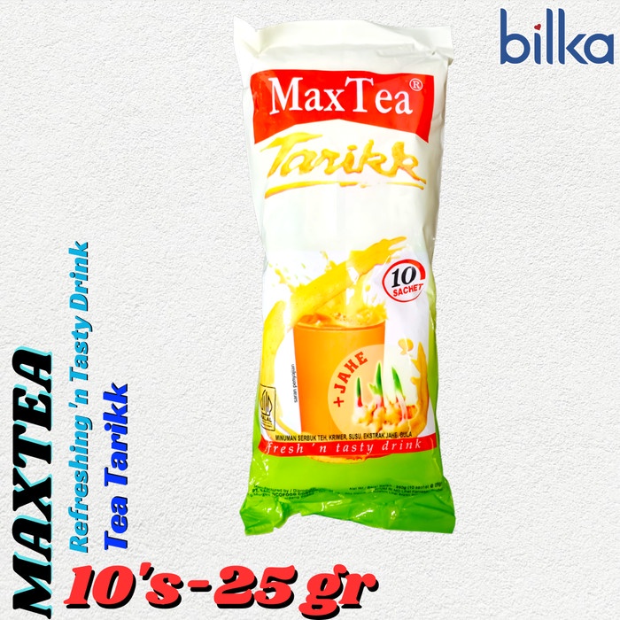 

MAX TEA Tarik Plus Jahe 10'S