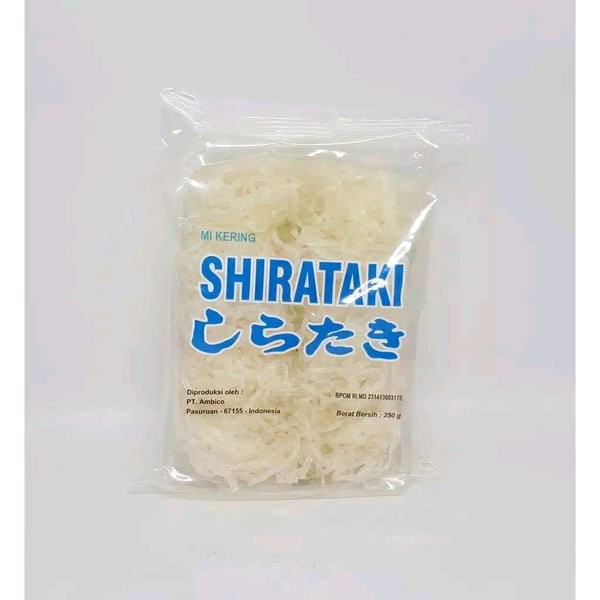 

Dry Shirataki - Mie Kering Shirataki isi 10 pcs 250 g - KemasanBaru200g