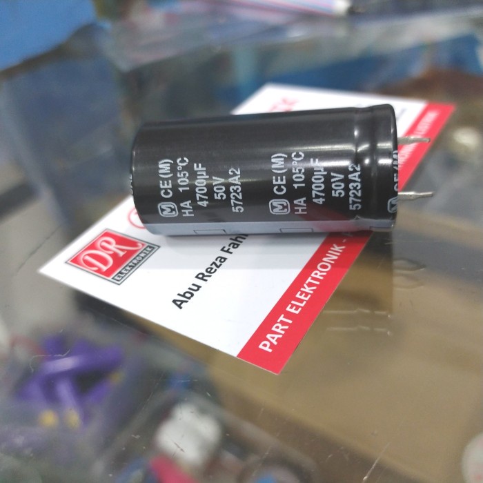 Capasitor Kapasitor Elco PANASONIC - M 4700uf 50v 4700 50 volt 50volt LA27