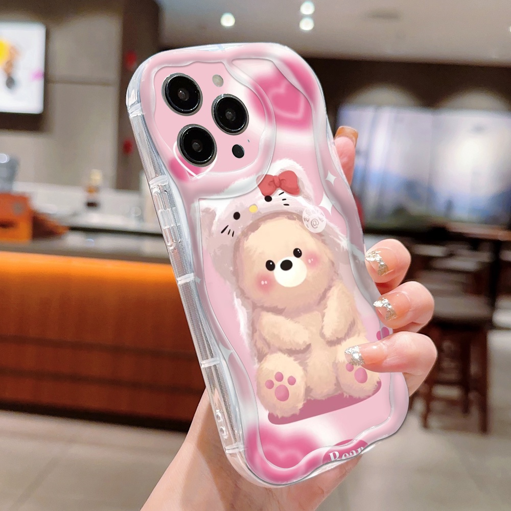 cuci gudang xiaomi redmi 9a untuk hp casing softcase cute lotso doll cassing handphone cream texture