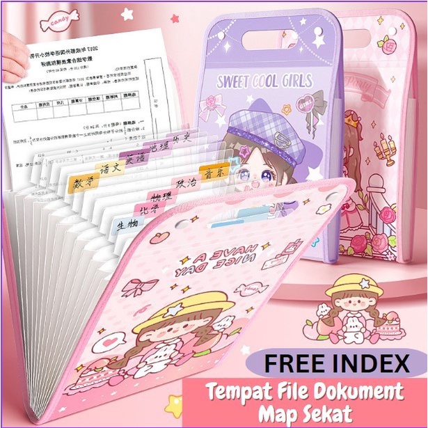 

Dokumen Keeper Expanding File Map Harmonika Sekat Plastik ST0089