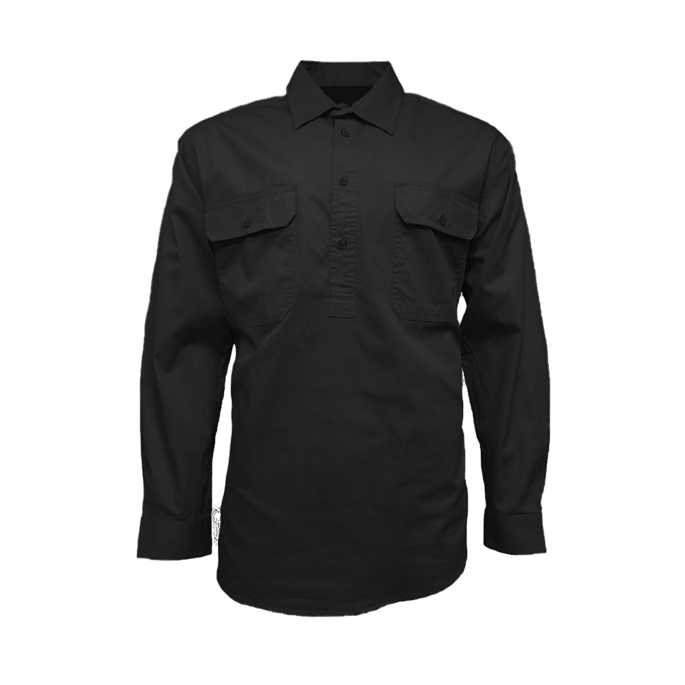 Kemeja Pria Kemeja Pria Seragam Kemeja Casual Sporhem Pria Polos Casual Formal PDL Pria Taktikal Spo