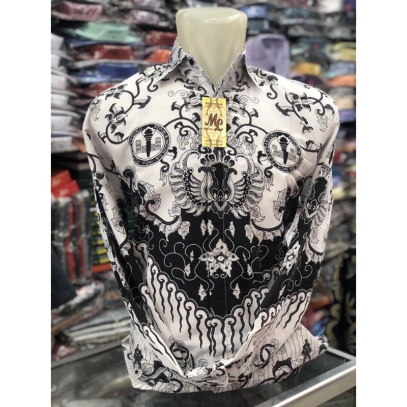 Seragam PGRI pria dan wanita terbaru full furing baju batik PGRI // seragam PGRI terbaru // baju ser