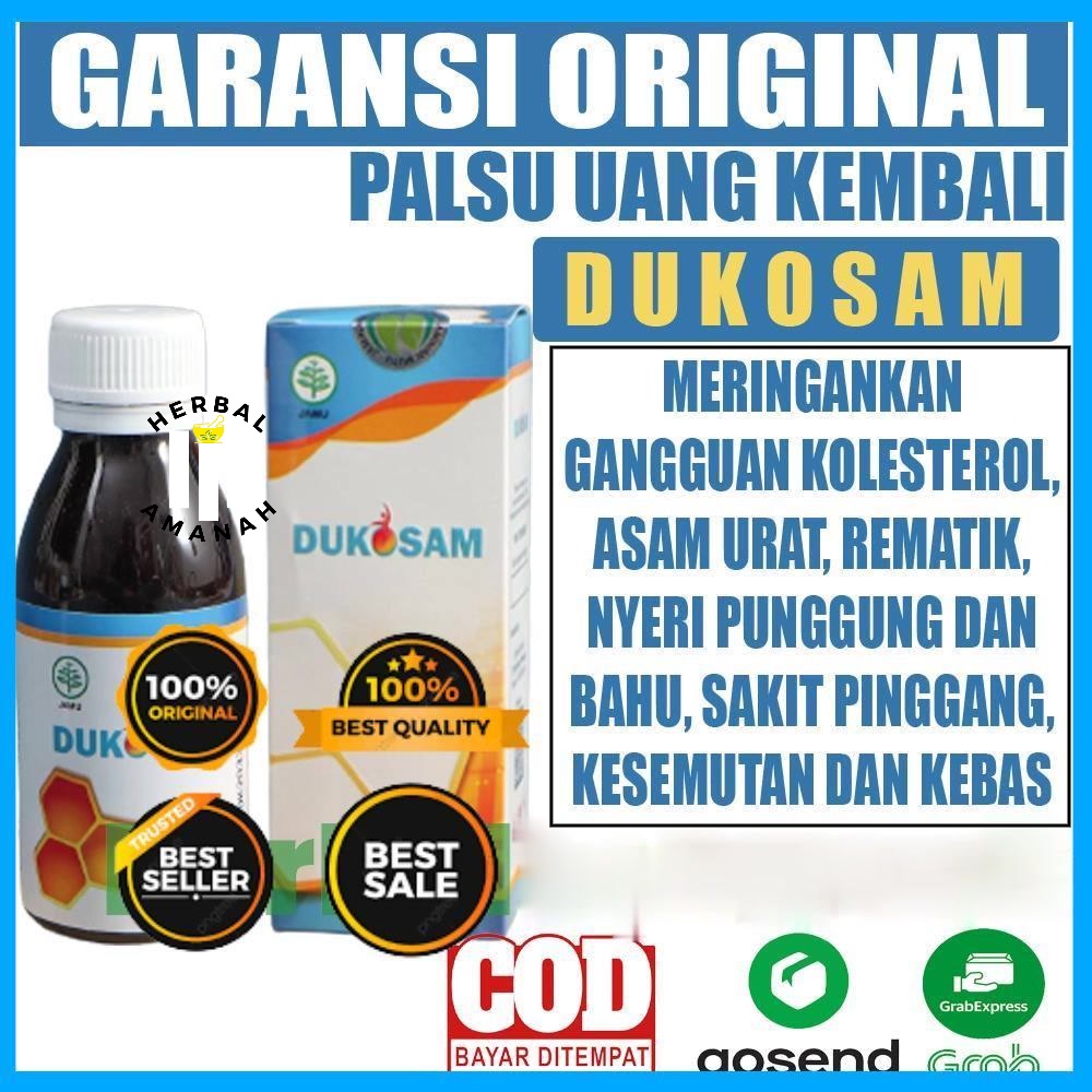 DUKOSAM MADU KOLESTEROL DAN ASAM URAT COD DUKOSAM FORTE MADU KOLESTEROL DAN ASAM URAT DUKOSAM HERBAL