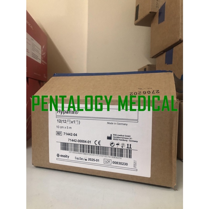 Hypafix 10cm x 5m / Plester Luka Elastis Hypafix Leukoplast