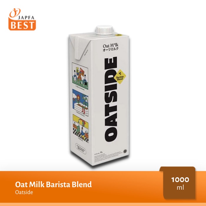 

BEST SELLER - Oatside Barista Blend Oat Milk / Susu Oat Gandum 1 L Kualitas terjamin