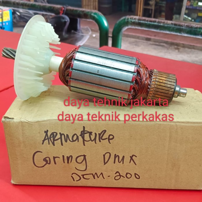 armature coring dcm 200 dmx / angker mesin coring dmx dcm 200 vj