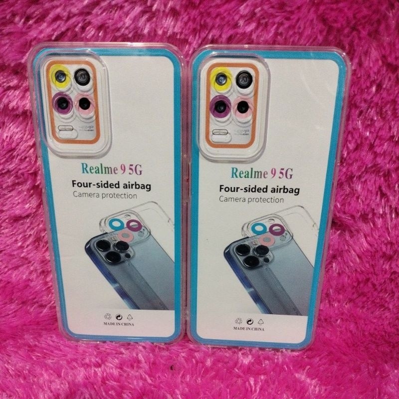 SoftCase Casing Realme 9 5G Realme 8 5G Silikon Bening Transparan Protic Camera