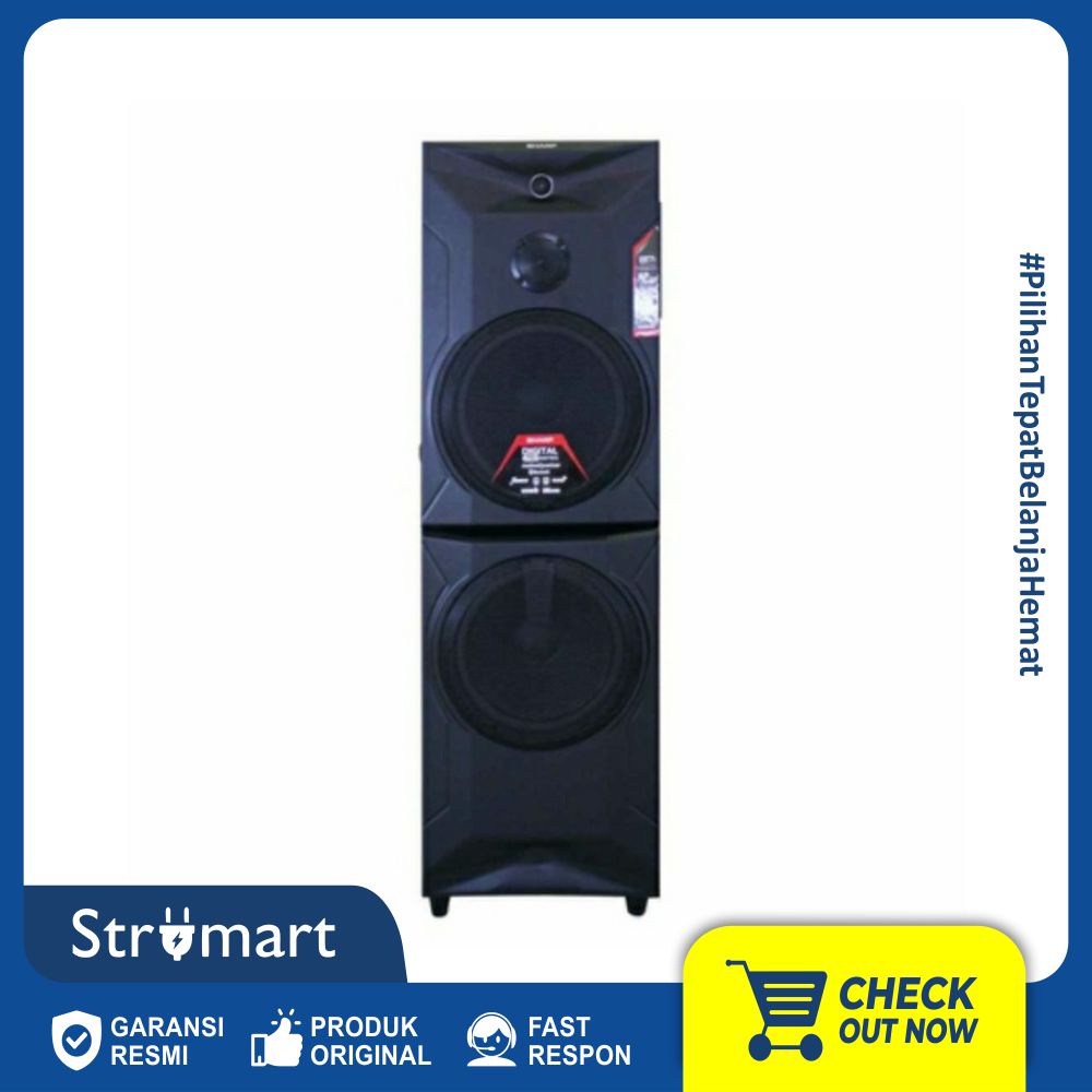 Speaker Aktif Sharp CBOX-DPRO22CB | CBOXDPRO22CB DPRO 22 CB 12" 12 in