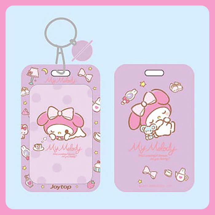 

NS76 TOKKADO Sanrio Kio Lanyard Original Kartu ID Card Holder Name Tag Lucu - My Melody