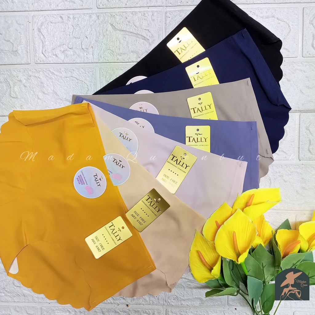 TALLY CD CELANA DALAM 6162 | SEAMLESS | FREE SIZE | FIT TO XL |