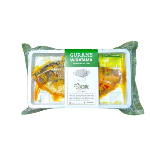 

Ikan Gurame Organik Bumbu Rempah Frozen Wiratama 400 - 500 g