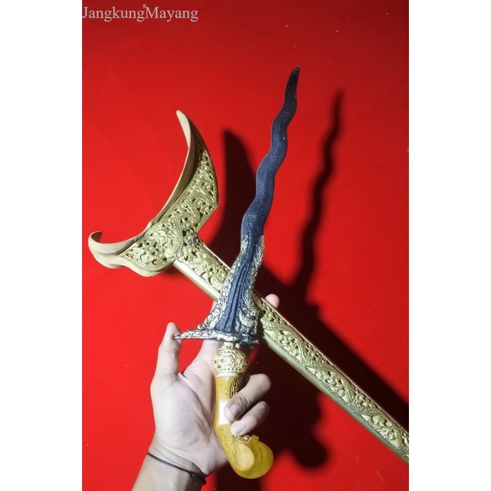 

keris sg barong istimewa warangka ladrang full blok WKP murah
