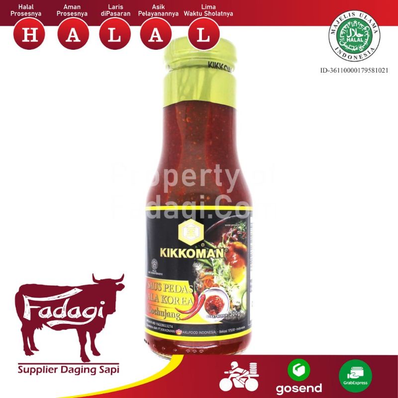 

Kikkoman Saus Gochujang Ala Korea (300 gr/btl)