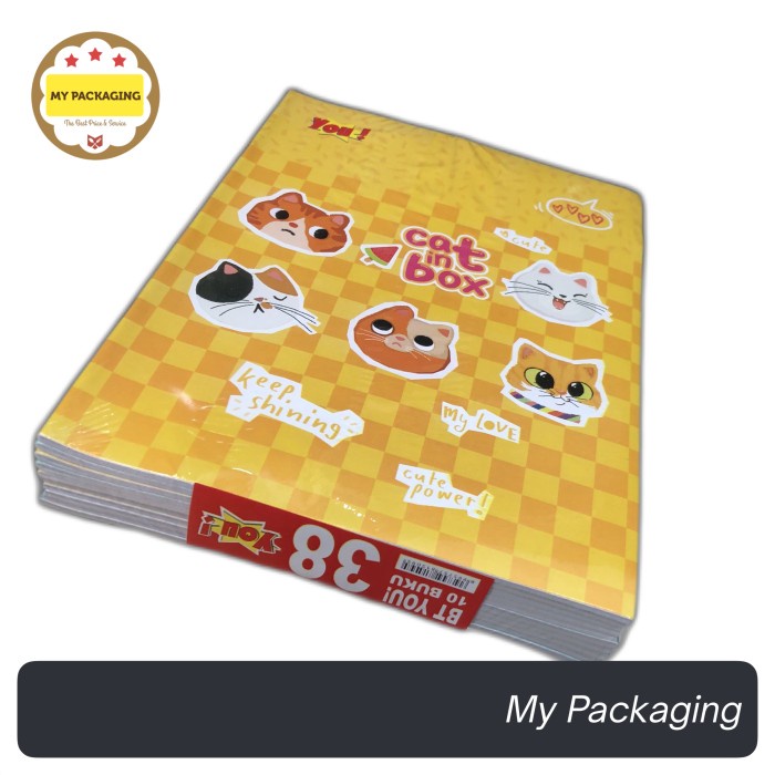 

Buku Tulis 38 harga per pack isi 10 buku - BAMBOO