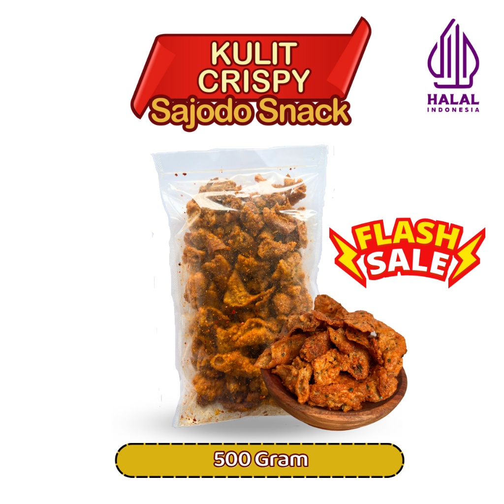 

Sajodo Snack - Kulit Ayam Crispy Sajodo 500 gram