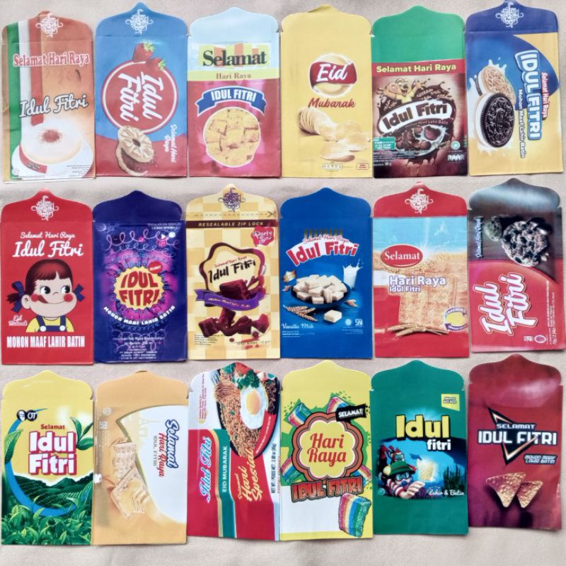 

SNACK. BISA PILIH GAMBAR. Amplop Lebaran Medium sudah di lem siap jual