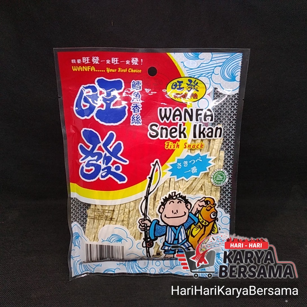 

SNACK WANFA SNEK IKAN 50GR