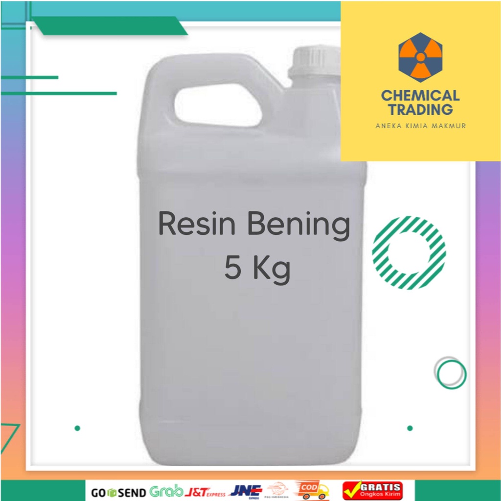 Resin Bening 5kg / Resin Fiberglass / Resin Bening 5kg / Resin Fiber