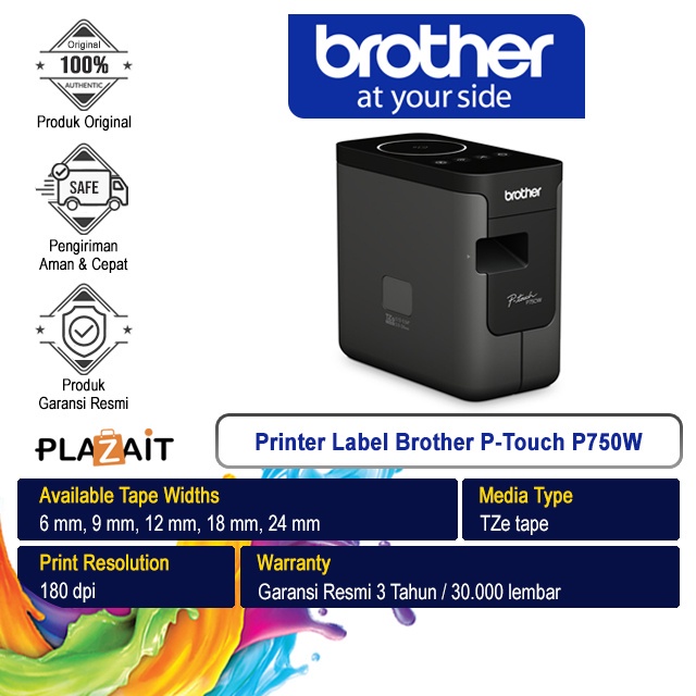 Printer Label Brother P-Touch P750W