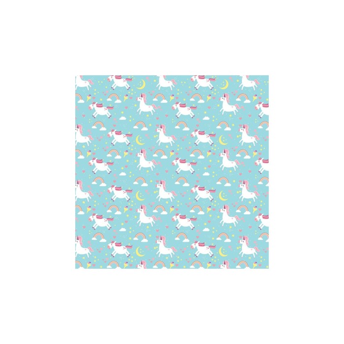 

Gift Wrap Happy Time 02-06 Unicorn - 1 Pcs/Kertas Kado