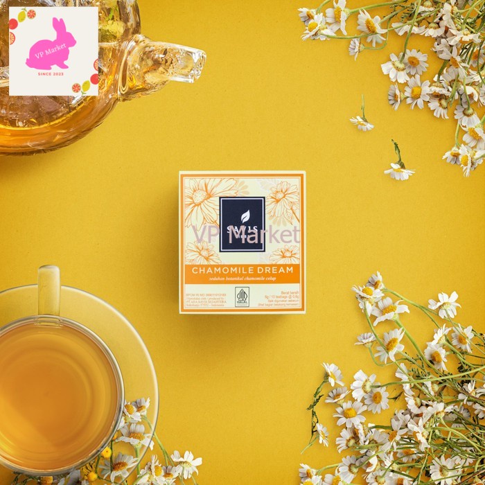 

Teh Premium Savis - Chamomile Dream Isi 10 Teabag