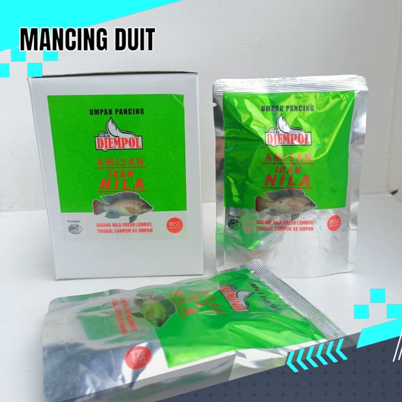 Amisan Djempol Nila - Umpan pancing pelangi nila - Djempol Nila - Pelangi Nila