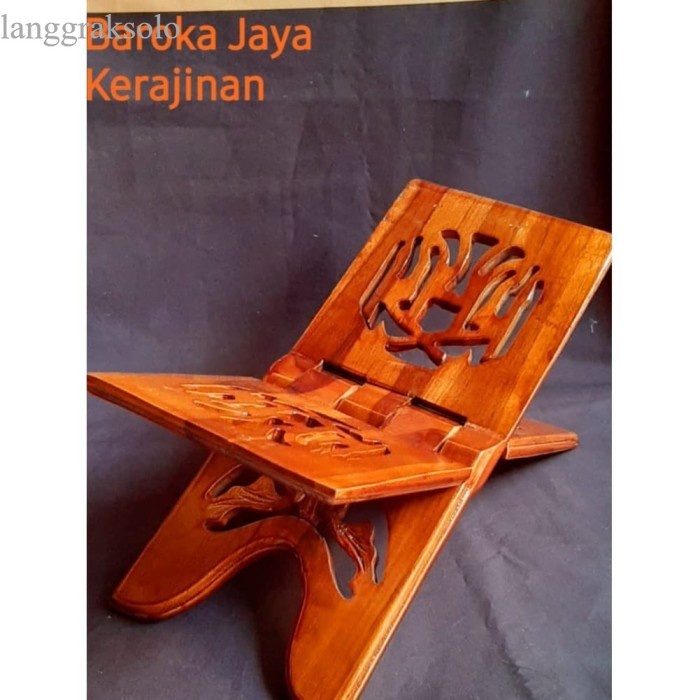 

termurah TERLARIS REKAL AL QURAN JATI JUMBO UK 40 X 18