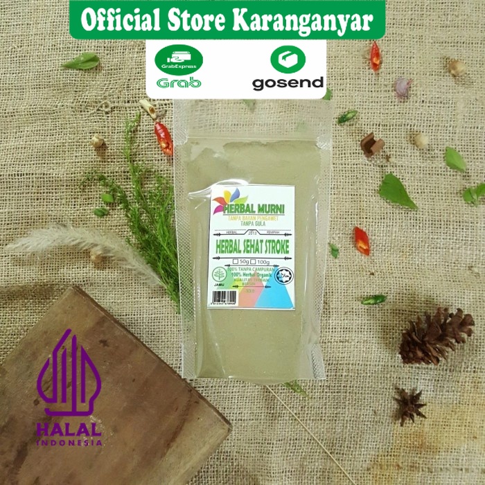 

HERBAL SEHAT STROKE1 KG / BUBUK HALUS / TANPA CAMPURAN GULA / BUBUK HALUS / TANPA CAMPURAN GULA