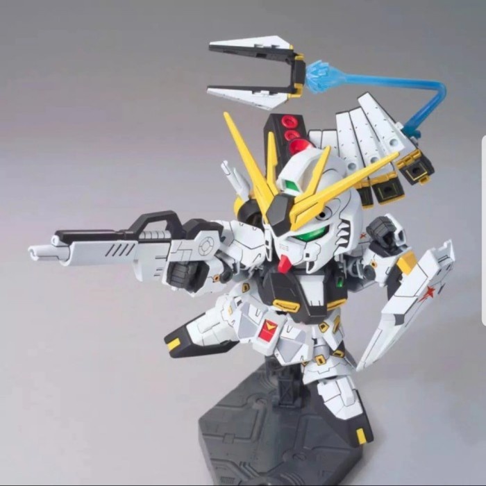 Bandai SD BB RX-93 V Nu Gundam + funnel effect + bazooka