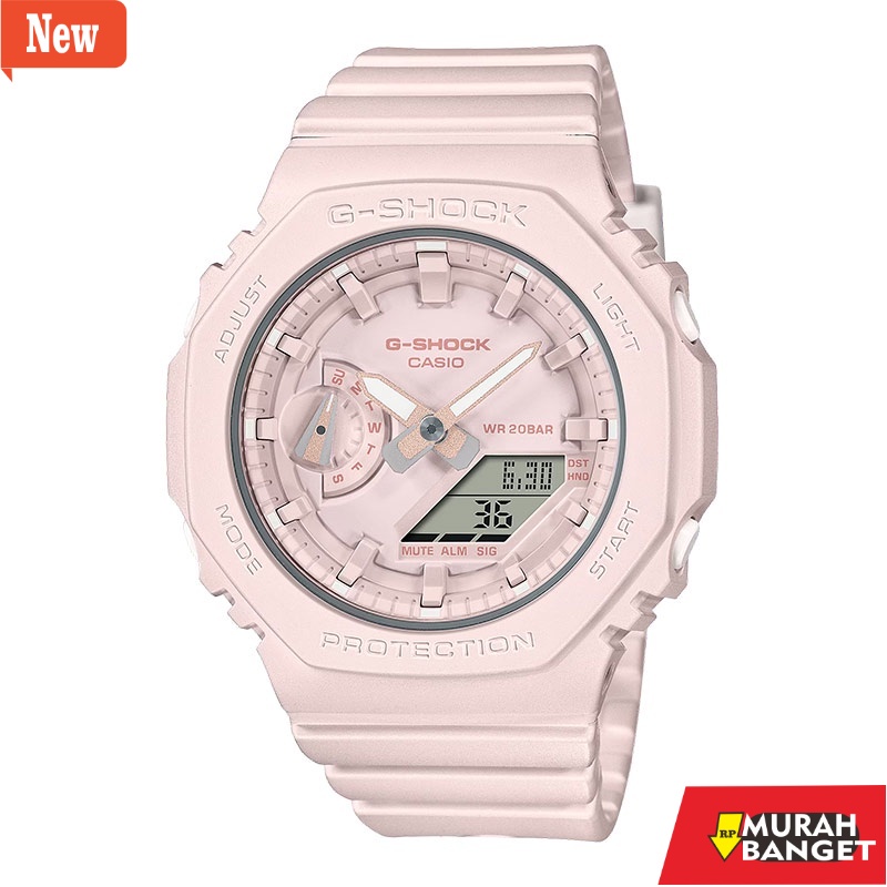 dijamin asli dan awet- Jam Tangan Wanita Casio G-Shock GMA-S2100BA-4ADR CasiOak Digital Analog Dial 
