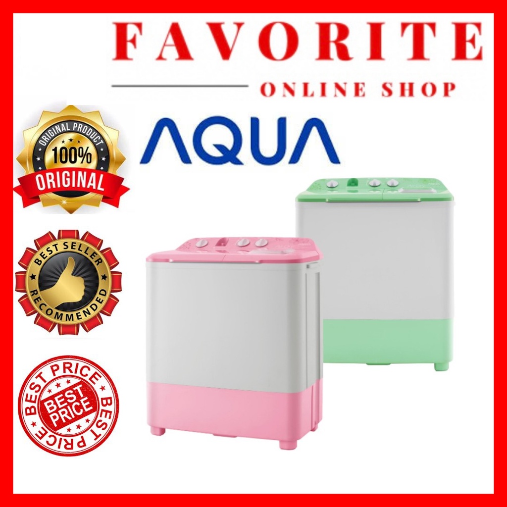 MESIN CUCI AQUA QW 761 XT 7KG 2 TABUNG 761XT HIJAB SERIES - 761 XT