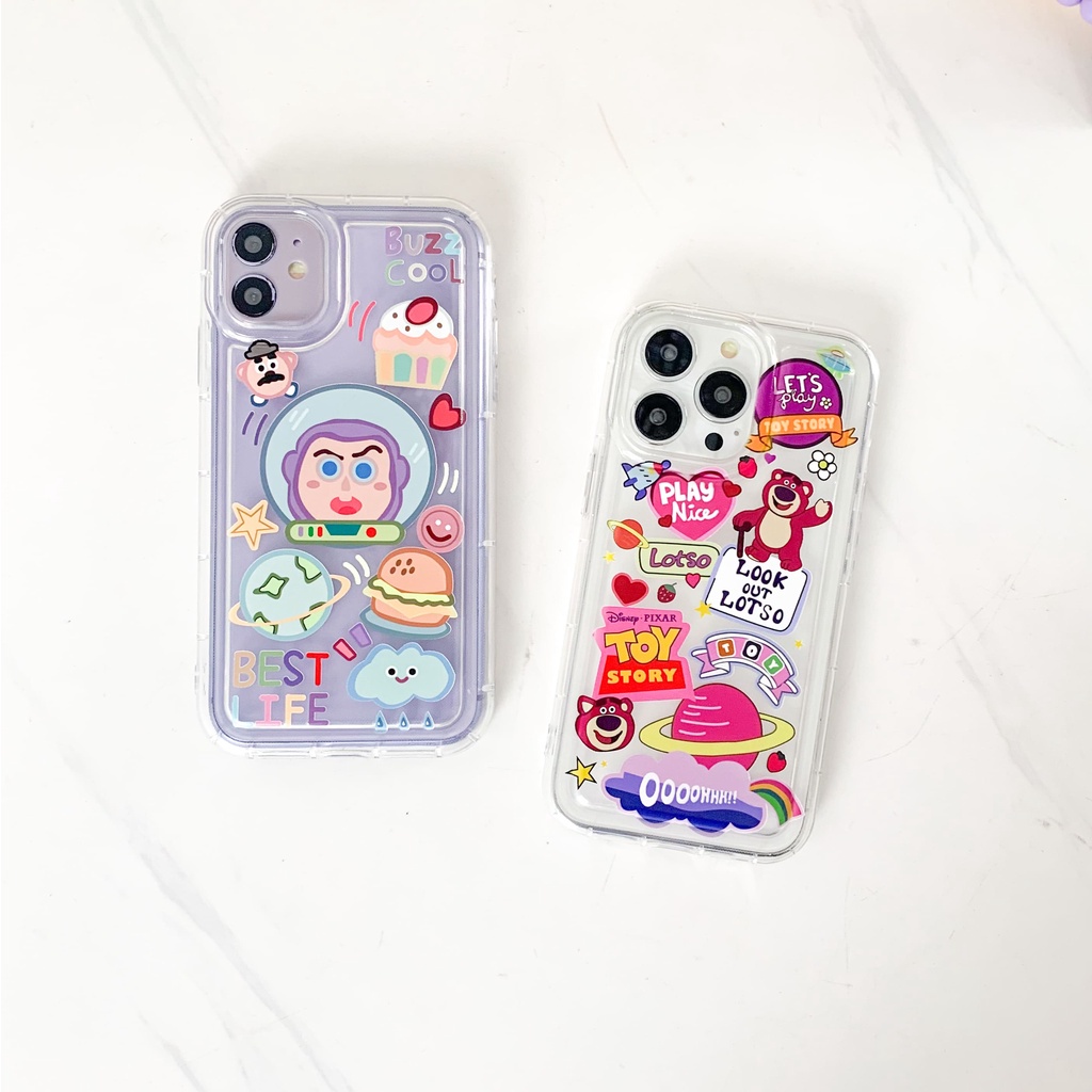 SoftCase Lotso Buzz Toy Story Compatible with Oppo A16 4G A16 A55 A54 A36 A58 5G