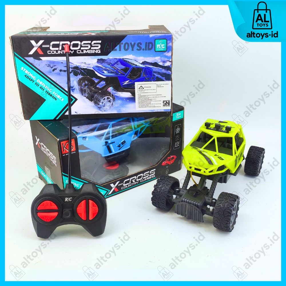 MAINAN MOBIL JEEP X-CROSS RC REMOT CONTROL 2462B MAINAN ANAK ANAK MOBIL KENDARAAN JEEP R/C REMOT CON