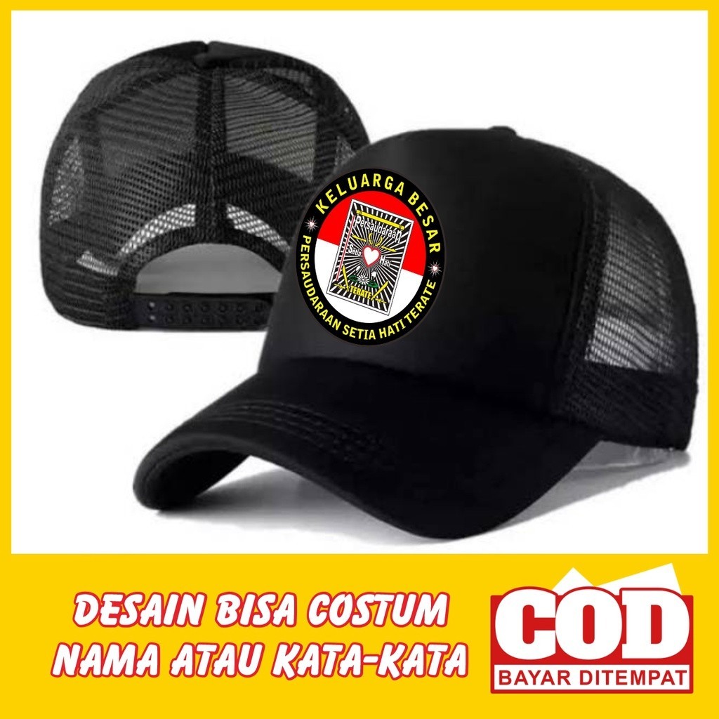 Topi Psht Topi Keluarga Besar Sh Terate Topi Costum Lambang Logo Psht