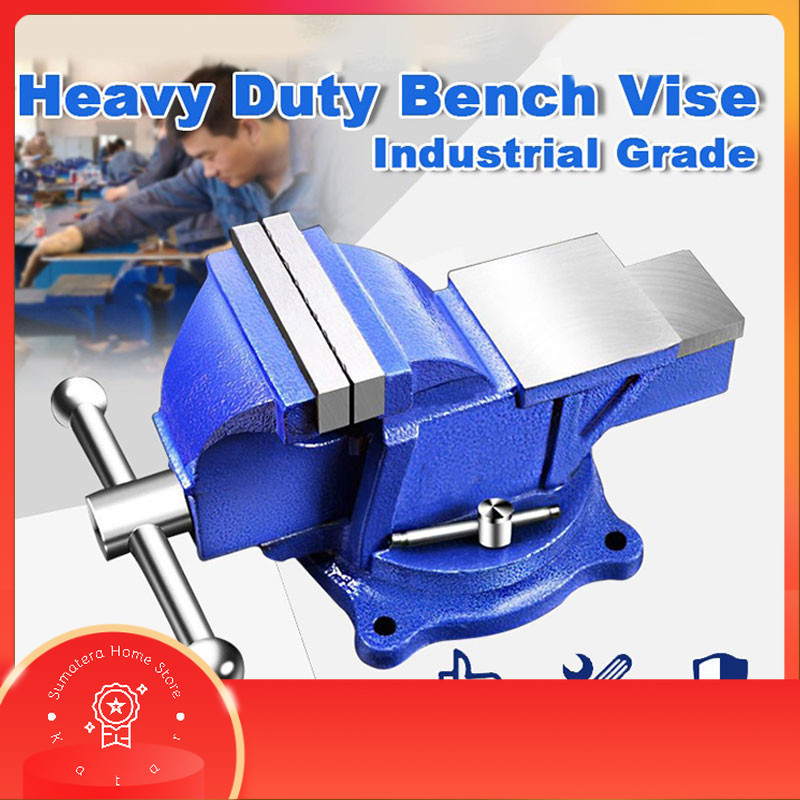

lat Jepit Serbaguna biru -Catok Meja - Bench Vise