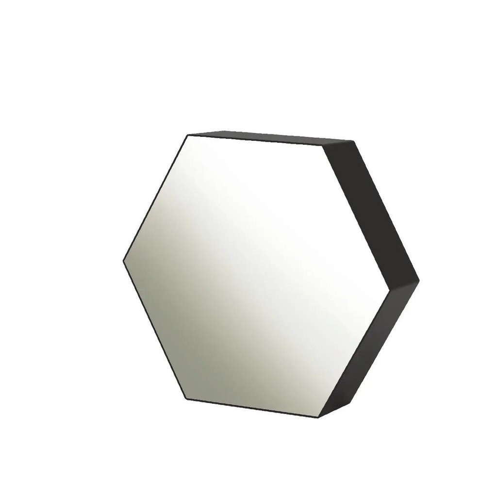 1 PC RGB 3D Hexagonal Mirror Tunnel Light LED Desktop Ambient Lamp Compute Game Music Rhythm Sync Pi