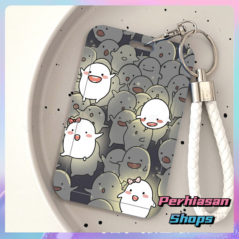 

ID CARD HOLDER MOTIF KAWAII TEMPAT KARTU PHOTOCARD PHOTO CARD Dilengkapi Dengan Tali Tangan Berkualitas Tinggi Mendukung Diskon Untuk Pembelian Grosir,Gumpalan kecil putih yang bersinar