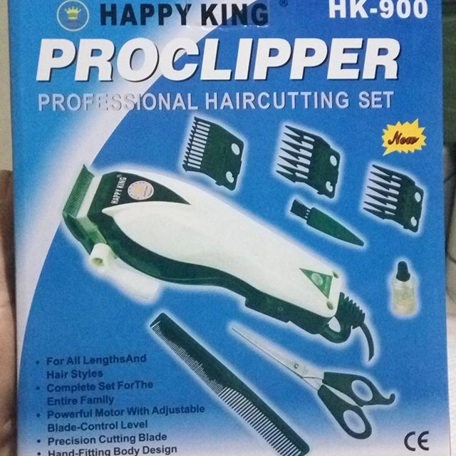 Sjm Alat Cukur Rambut Elektrik Happy King HK-900 / Mesin Cukur Rambut HappyKing  / Alat Cukur (Box B