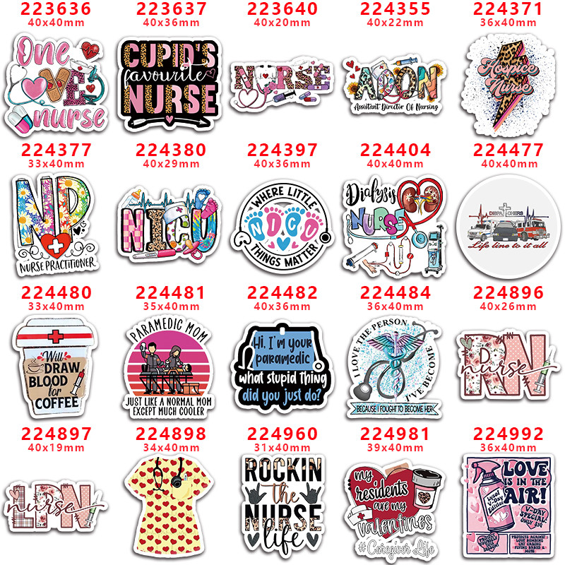 

choshim brand 10 Pcs Planar Resin Flatback Medical Cartoon for Crafts DIY Materials Supplier Decoration PR223636