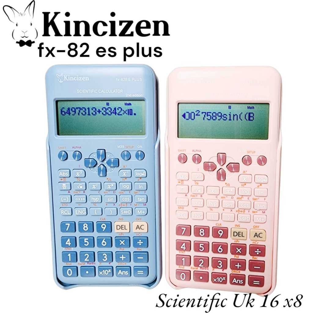 

KALKULATOR SCIENTIFIC FX-82ES PLUS KINCIZEN FX-82ES PLUS