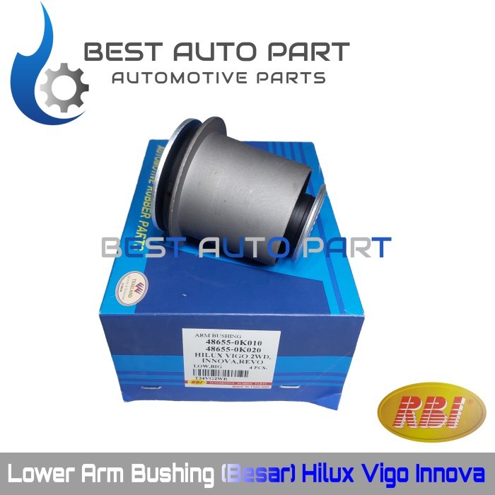 JUAL Bushing Lower Arm Besar Hilux Vigo Innova 48655-0K010 RBI THAILAND BEST SELLER