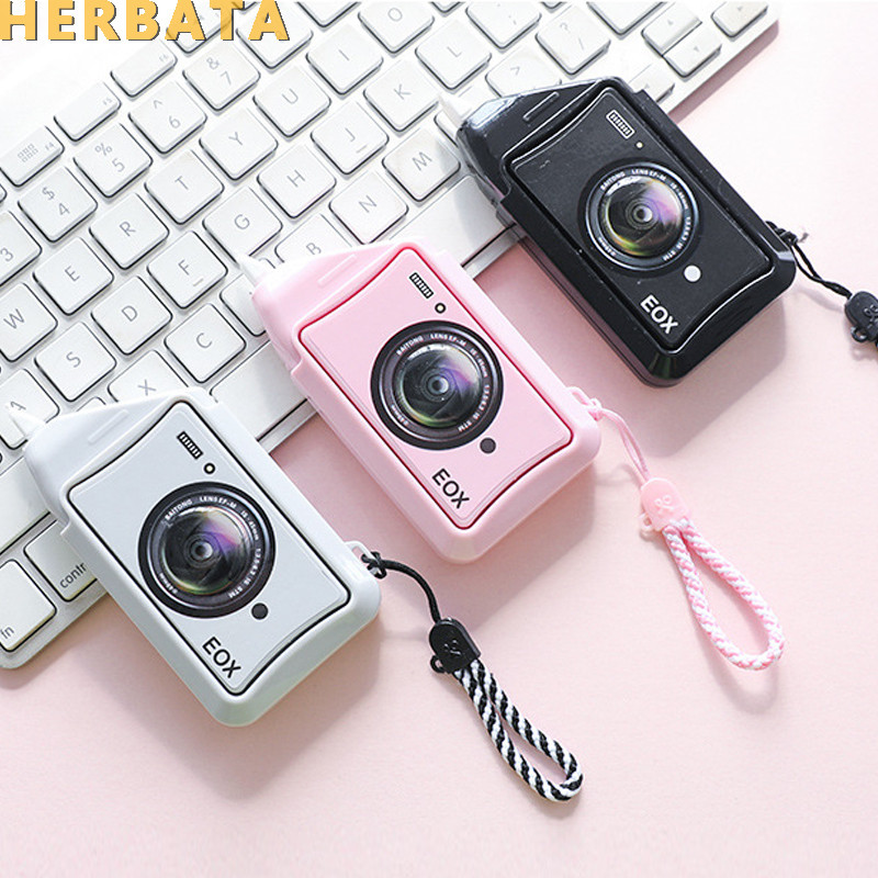 

5mm * 10 m White Out Kawaii Cute Camera Shape Correction Tape Pen School Office Supplies Stationery