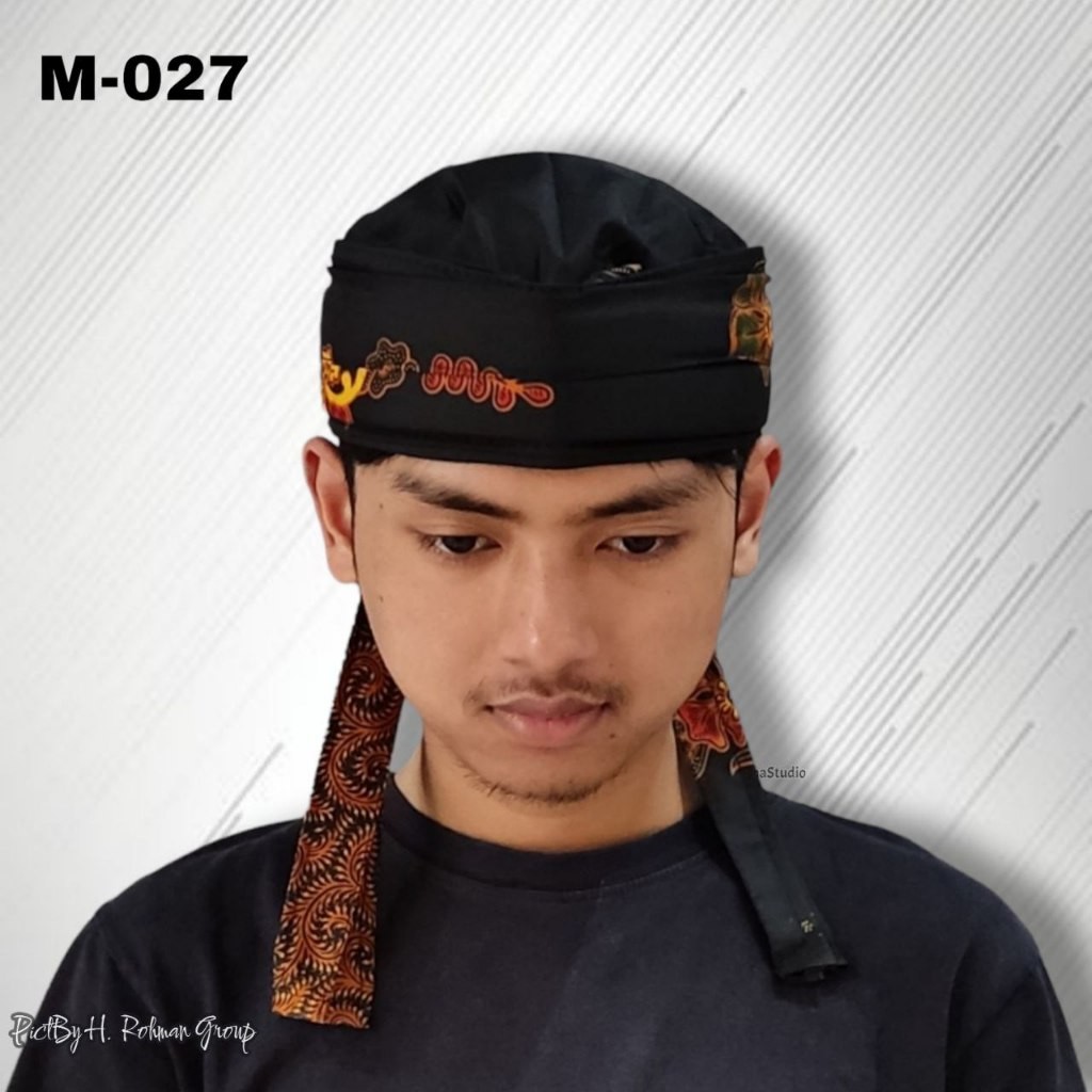 Peci Imamah Batik Model Blangkon Jawa Bali