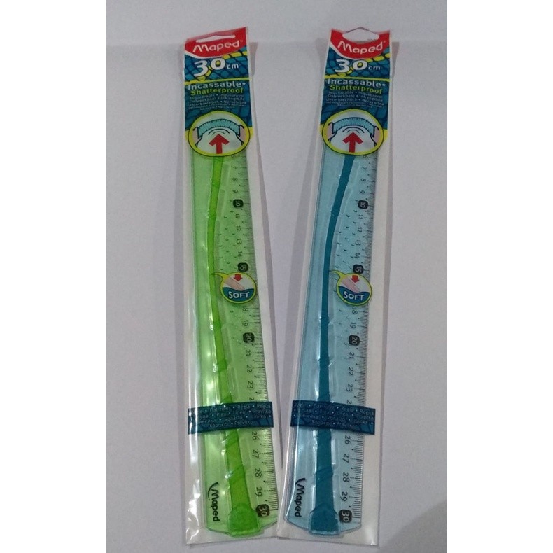 

MAPED PENGGARIS INCASSSABLE SHATTERPROOF 30CM